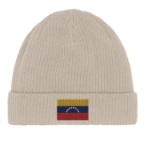 Bonnet en coton drapeau du Venezuela pour un style tricolore au quotidien