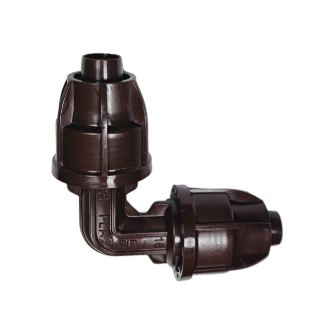 Netafim TechLock 17mm Elbow – 90° Bend Fitting for Drip Irrigation Tubing, UV Resistant, 100 PSI Rated | Easy Install | TLCKELL (32500-080020) (25)