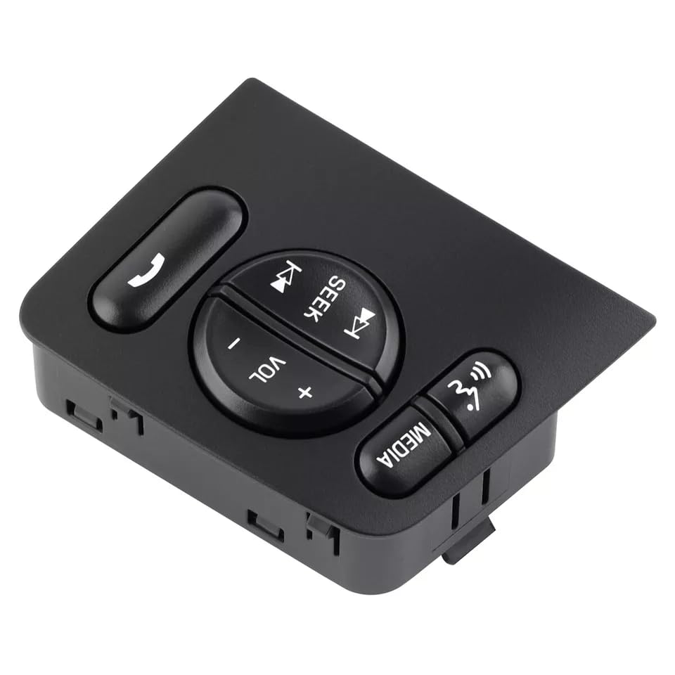 Steering Wheel Media Switch Radio Button Fit for Ford F250 F350 2008-2016 Super Duty