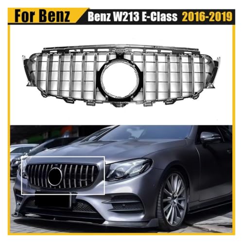 Calandre de rechange look sportif pour capot Mercedes Classe E 16-19 - 3