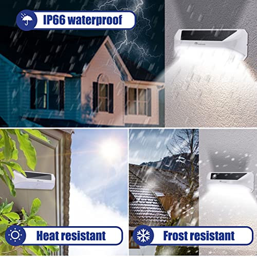 MMXIANG Luce Solare LED Esterno,60 LED Faretti