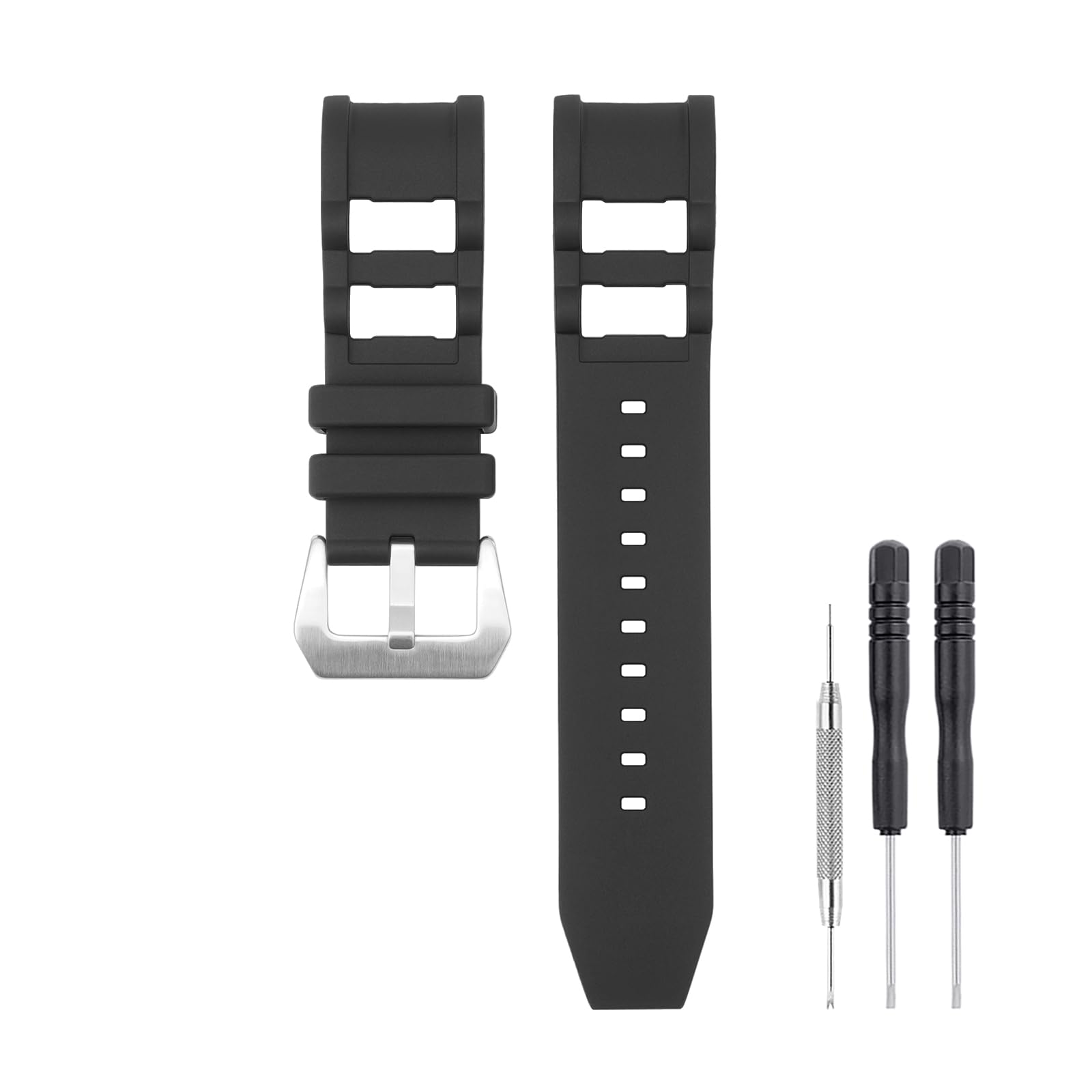 24mm Russian Diver Silicon Rubber Watch Band Strap Fits For - Foto 12