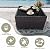 Gotland 7 Pieces Patio Furniture Set with 4’’ Thick Cushions, All-Weather PE Rattan Patio Set with 29.5'' High Backrest, Outdoor Furniture with Coffee Table for Porch Deck Garden Grey