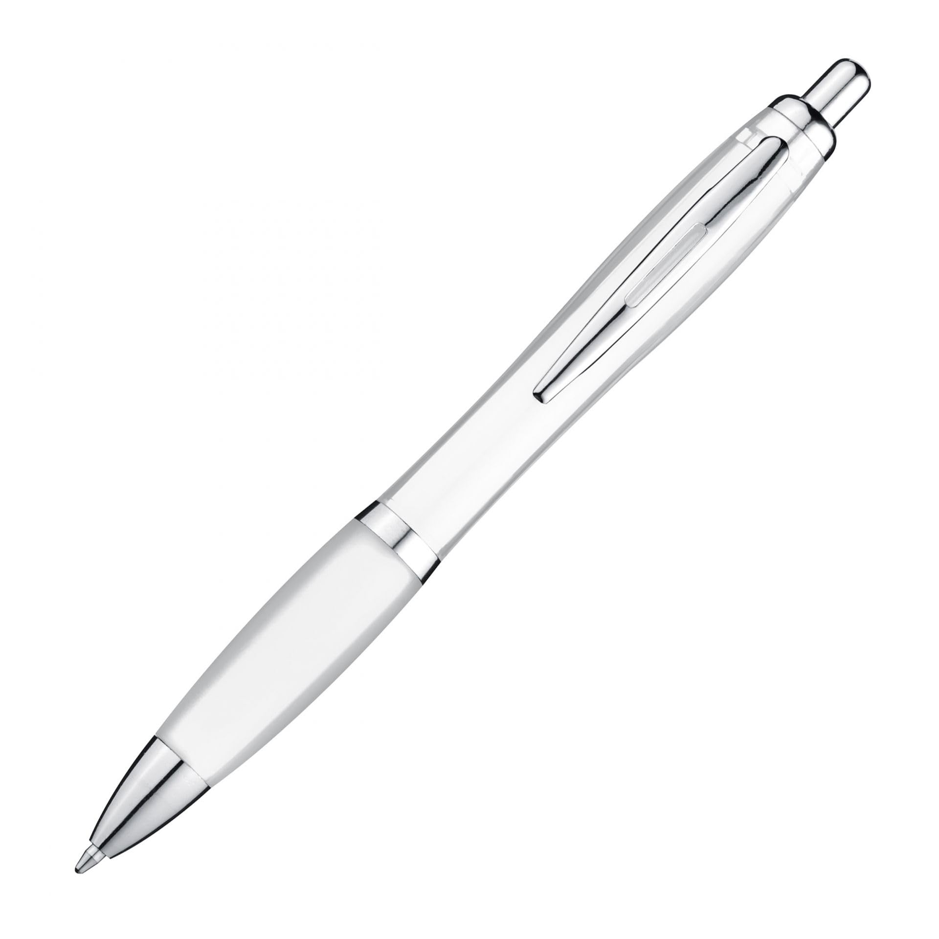Schmalz® 500 Stück Personalisierbarer Kunststoff Kugelschreiber mit UV Druck Werbung/Logo/Text/Nachricht/Abschlussfeier/Messe blaue Tinte (500)