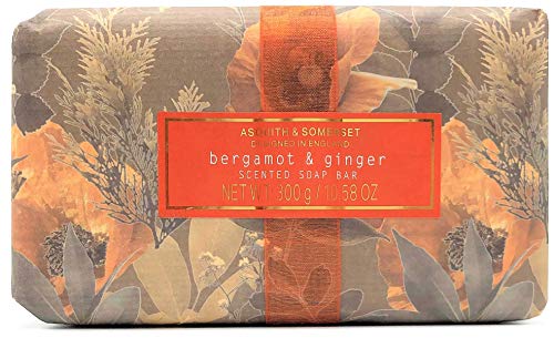 Asquith & Somerset Bergamot & Ginger Scented Soap Bar 10.58 OZ