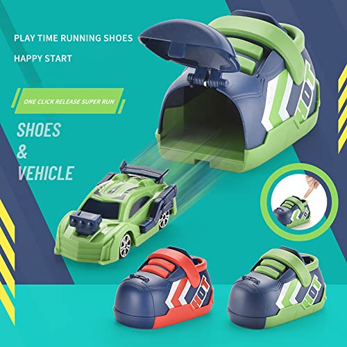 Stunt Catapult Vehicles Jumping Stunt Car, Children's Creative Toys Ejection Running Shoes Press Inertia-Ejection Cars, Ejection Car Toy for Children Kids Boys (Green) Stunt Catapult Vehicles Jumping Stunt Car, Children's Creative Toys Ejection Running Shoes Press Inertia-Ejection Cars, Ejection Car Toy for Children Kids Boys (Green)
