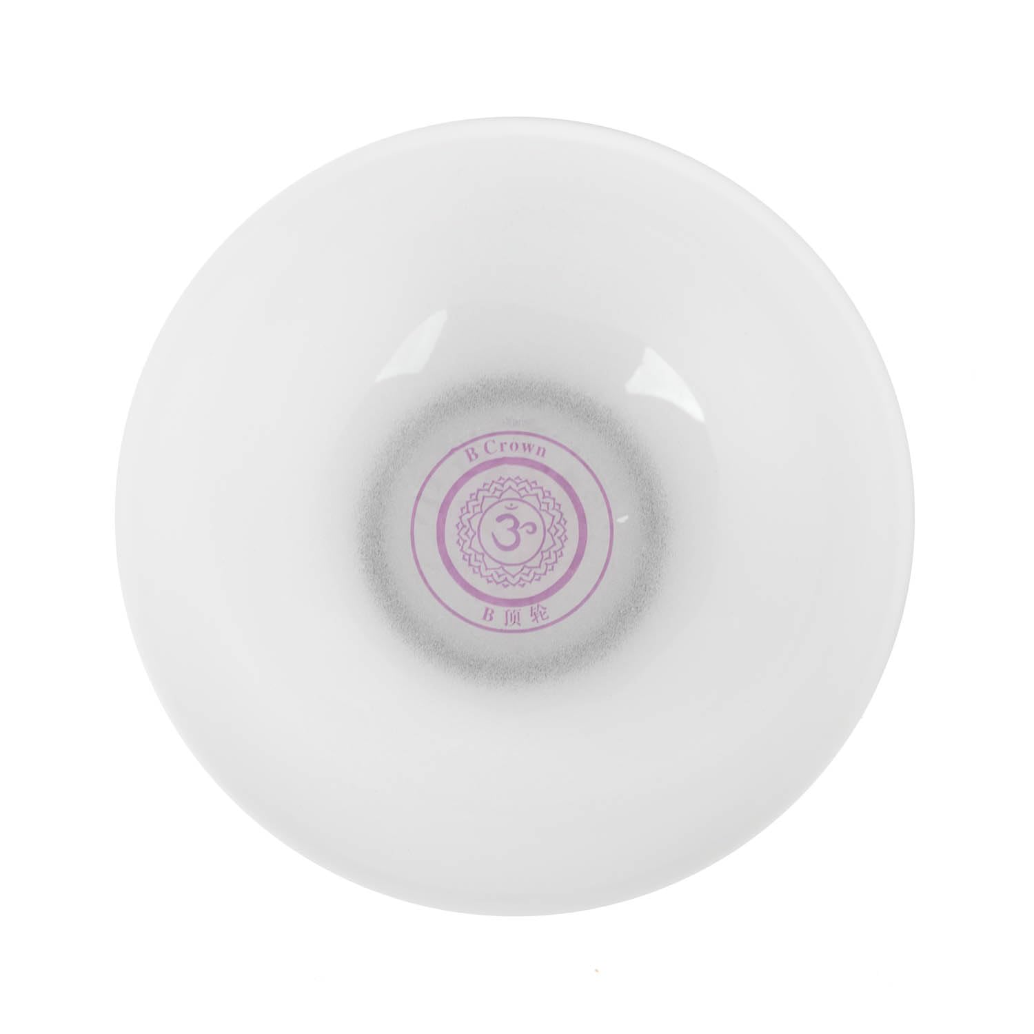 Bodhi Set di campane tibetane in cristallo piccole, accessori per la guarigione del suono, yoga e meditazione | Singing Bowl in quarzo | Include bacchetta e anello in silicone | tonalità di base