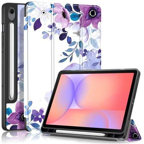 Derwere Funda para Samsung Galaxy Tab S10 Lite con Soporte para Lápiz Silicona Antigolpes Funda Tablet para Samsung S10 Fe 5G 10.9 Pulgadas,SCH