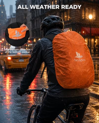 AiryLeben 25L Hiking Backpack with Rain Cover