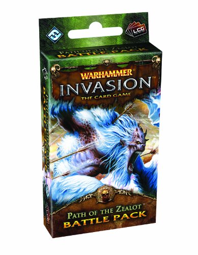 Price comparison product image Warhammer Invasion Card Game: Path of the Zealot Battle Pack (Warhammer Invasion; The Corruption Cycle)