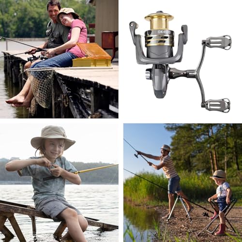 Moulinet de pêche à la mouche pour surf casting et glace