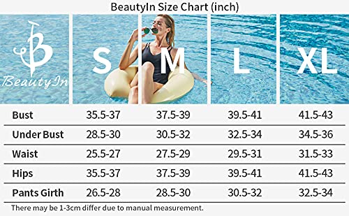 Beautyin Women Black Bathing Suit Bottoms Skirt Swimwear Skirt Swim Skort Bottom thumb #5