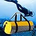 Menolana Mesh Diving Duffle Bag Mesh Duffel Bag with Zipper Convenient Equipment Diving Gear Tote for Sailing Beach Swimming Kayaking, Yellow