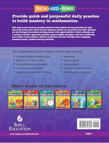 180 Days of Problem Solving for Fifth Grade - Build Math Fluency with this 5th Grade Math Workbook (180 Days of Practice) - Image 2