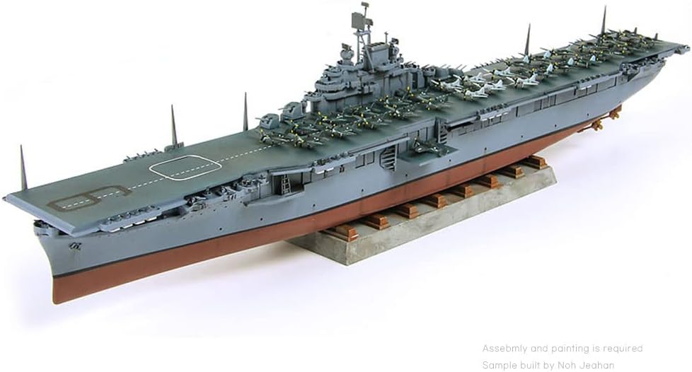Academy Hobby Plastic Model Kit 1/700 USS Essex CV-9