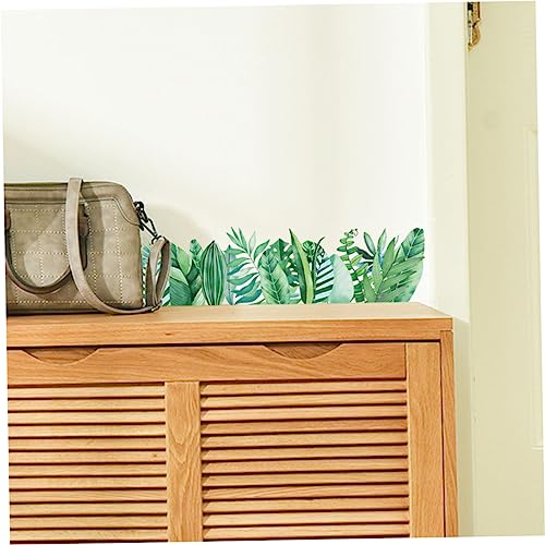 SEWOART 1 conjunto de linhas de contorno de plantas decorações de flores decoração de plantas adesiv