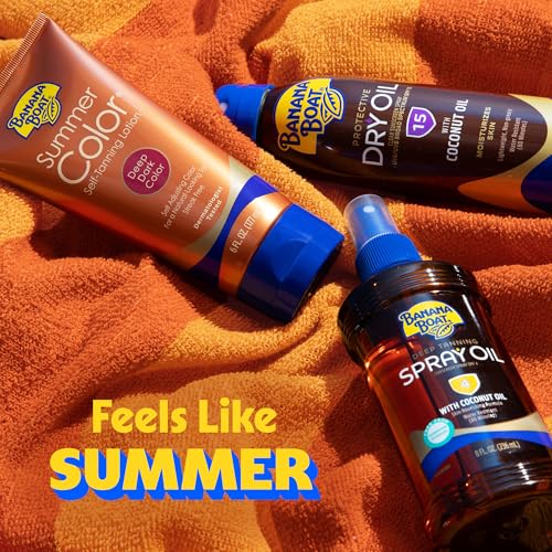 Banana Boat Deep Tanning Oil Spray SPF 4, 8 Fl Oz (2 Pack) - image 6