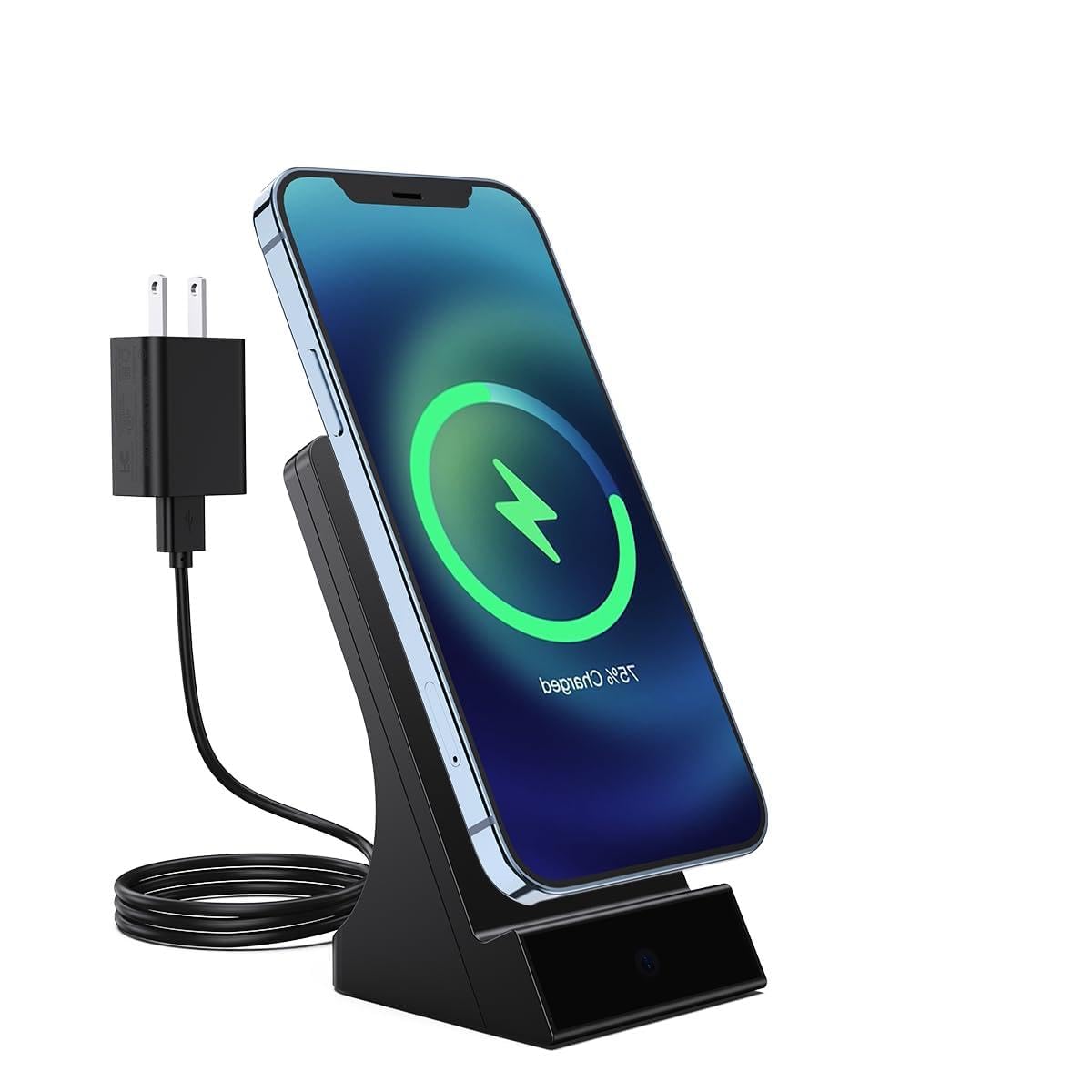 LIZVIE Phone Charger Hidden Camera with Spy Lens 24 7 Night Vision Wireless Charger Spy Camera Indoor Free