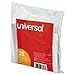 Universal Hanging File Folder Plastic Index Tabs, 1/3-Cut, Clear, 3.7