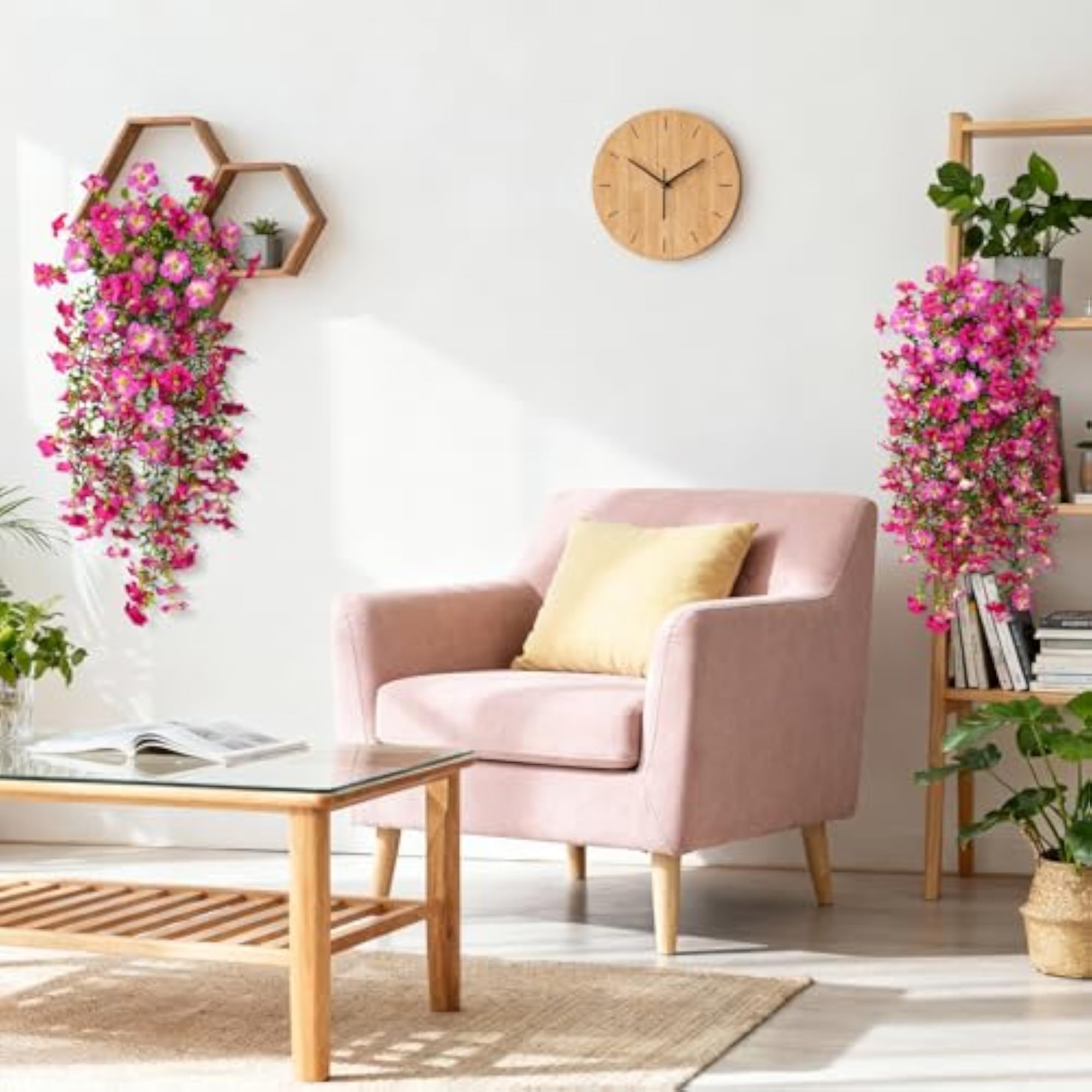 Artificial Hanging Flowers for Outdoor Decoration