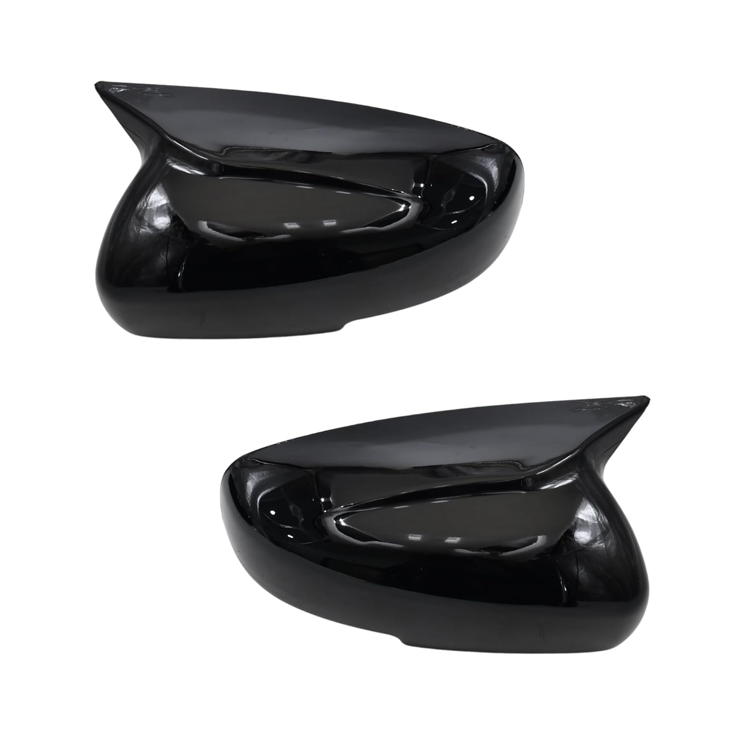 Batman Style Car Mirror Covers Compatible with Swift 2018-2024, Baleno, Drize 2017 Onwards, Fronx, Spresso, Ignis, Ciaz, (Gloss Black) Set 2 Pc-image-26