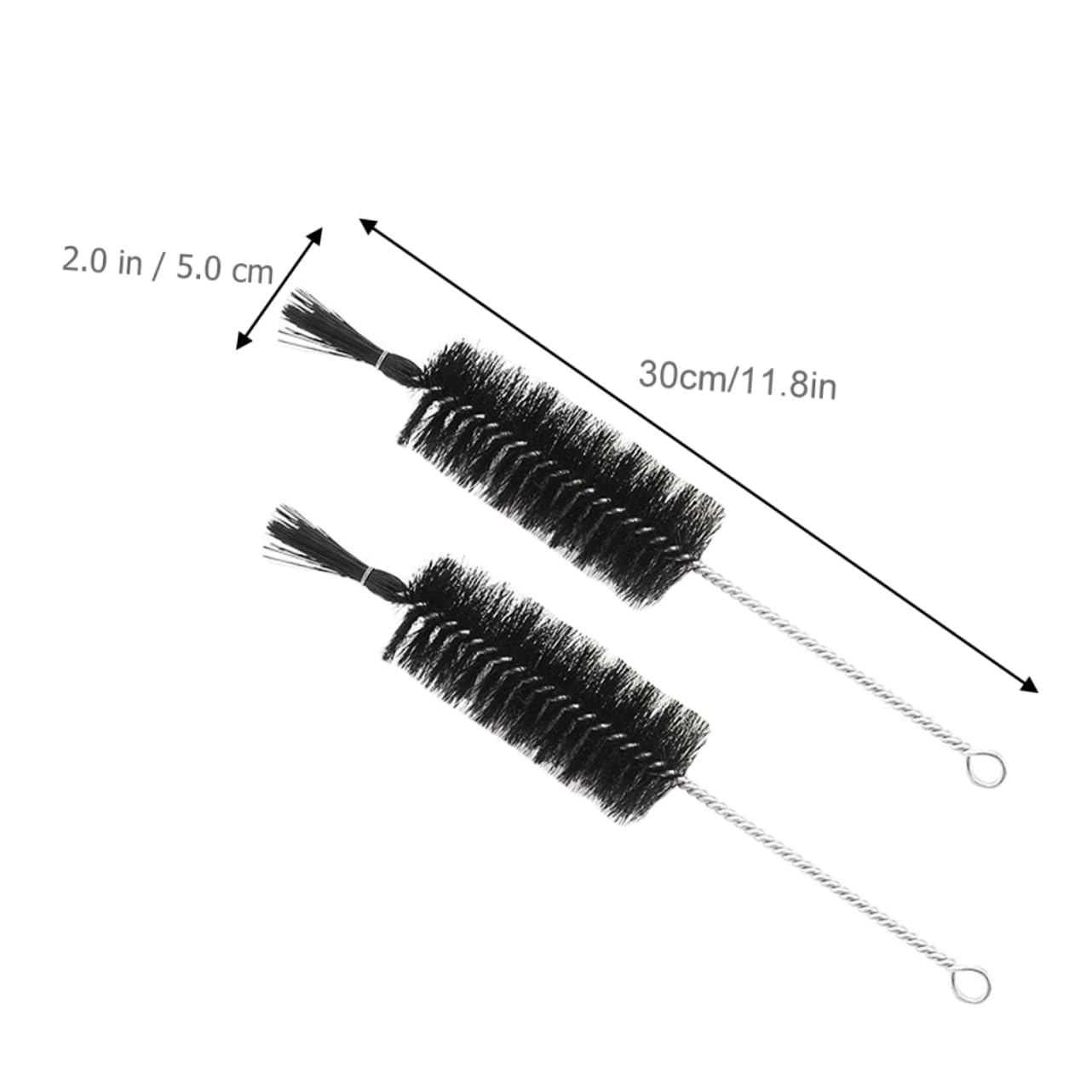 ULTECHNOVO 4 Set Di Strumenti Per La Pulizia Spazzole in Nylon Per Bottiglie Pulisci Provette Spazzola Multiuso Per Biberon Teiere Giocattoli 2 Pezzi*4