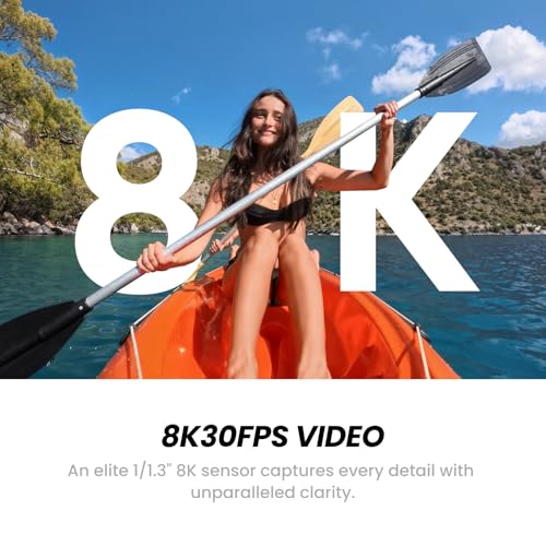 Image of Insta360 Ace Pro 2 Starter Bundle - 8K Waterproof Action Camera Co-Engineered with Leica, 1 /1.3 inch Sensor, Dual AI Chips, Superior Low-Light, 2.5 inch Flip Screen for Vlogging, Travel & Sports