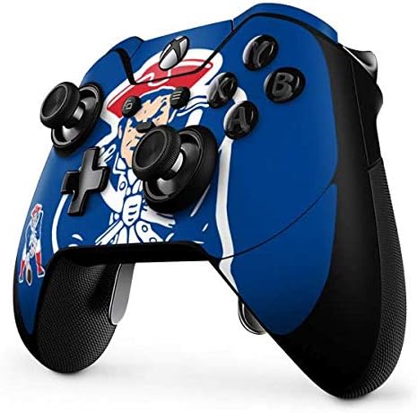Skinit Decal Gaming Skin Compatible with Xbox One Elite Controller - Officially Licensed NFL New England Patriots Retro Logo Design