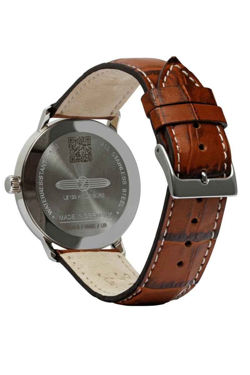Zeppelin Hindenburg LZ129 Herrenuhr mit ETA Quarzwerk und Datum