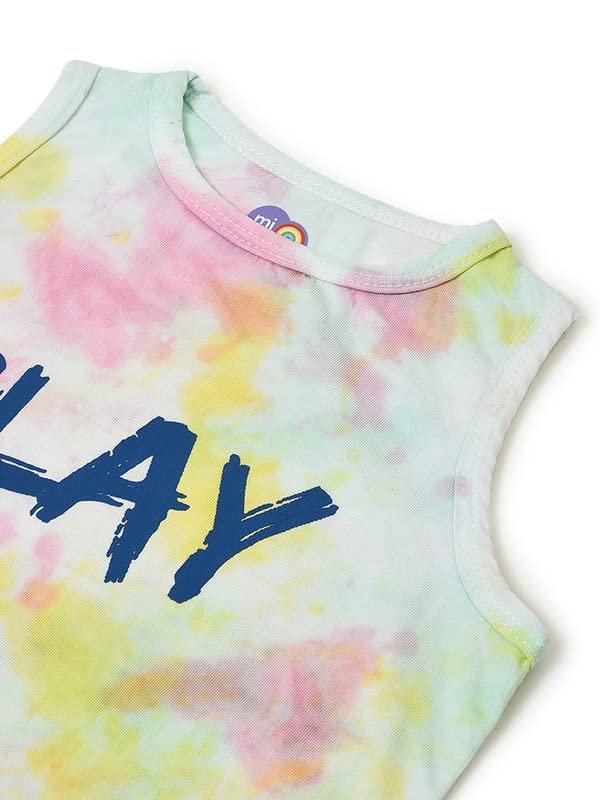 Mi Arcus Printed Multicolor Round Neck Vest for Baby Girl Boy Kids Pack of 2 - Image 7 thumbnail