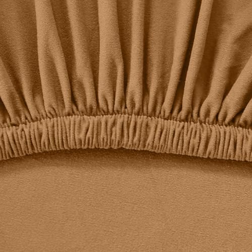 Housse de canapé extensible en polyester uni lavable - 5