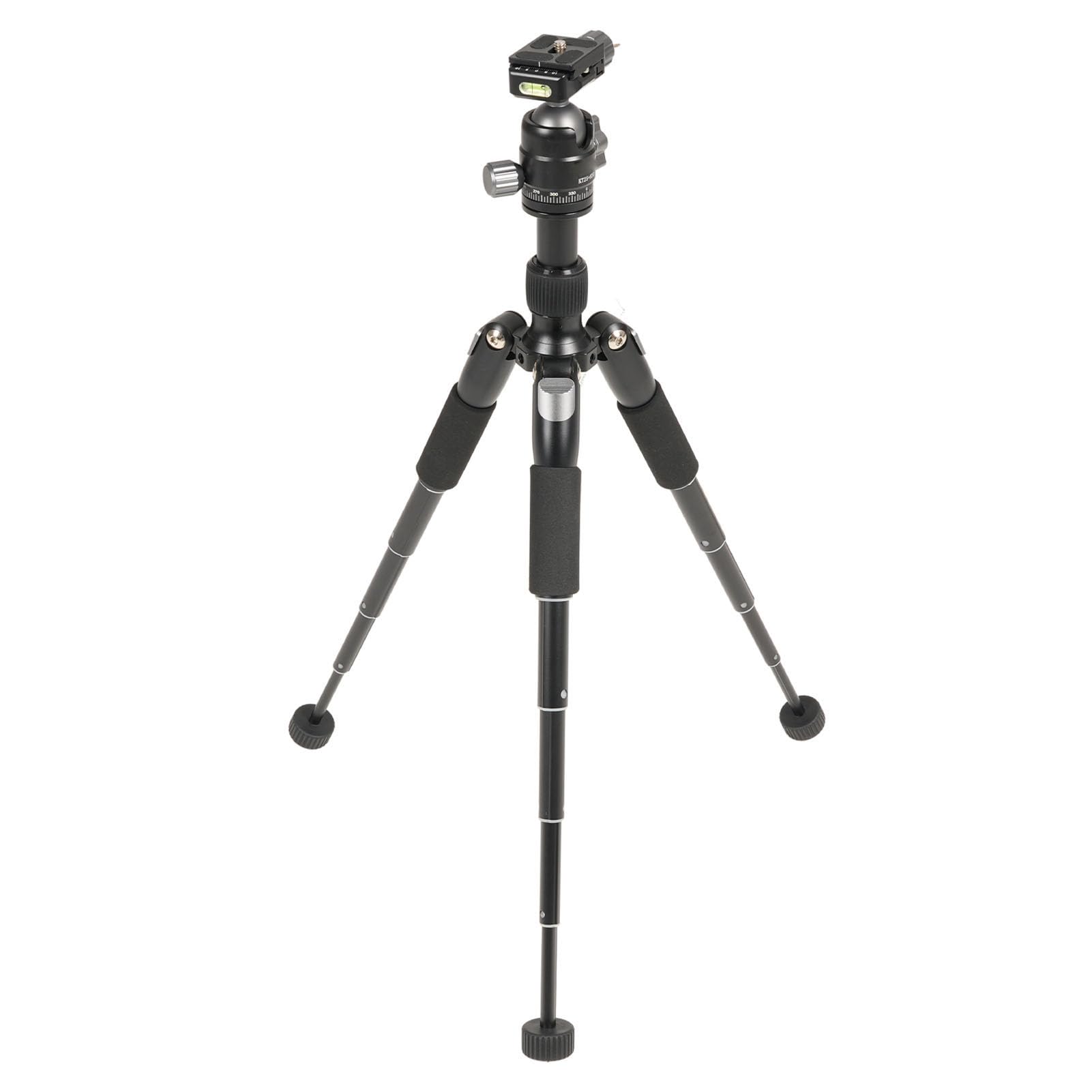 Generic Trípode de Cámara Portátil con Clamp/Holder para Teléfono, Trípode con Cabezal Esférico de 360 ​​Grados para Viajes y Exteriores