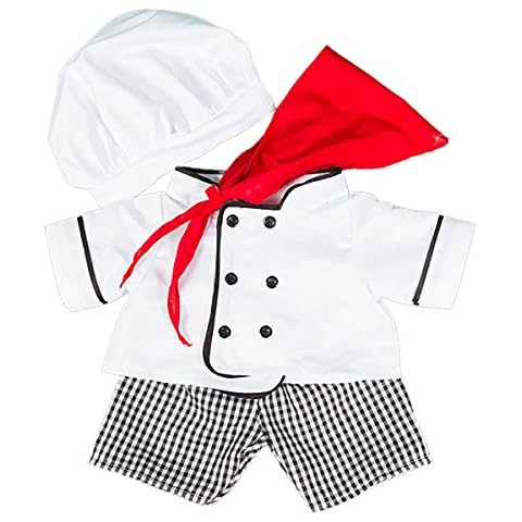 Chef Outfit Clothes for 14-18 Inch Stuffed Animals Cover