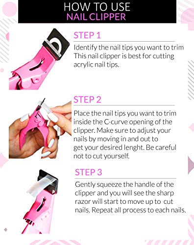 VAGA 4 stuks manicureset met nageltang voor teennagels, hoeklifter voetverzorging instrumenten als Shellak-verwijderaar en nagelreiniger gelnagels te gebruiken, vingernagelknipper - Image 7