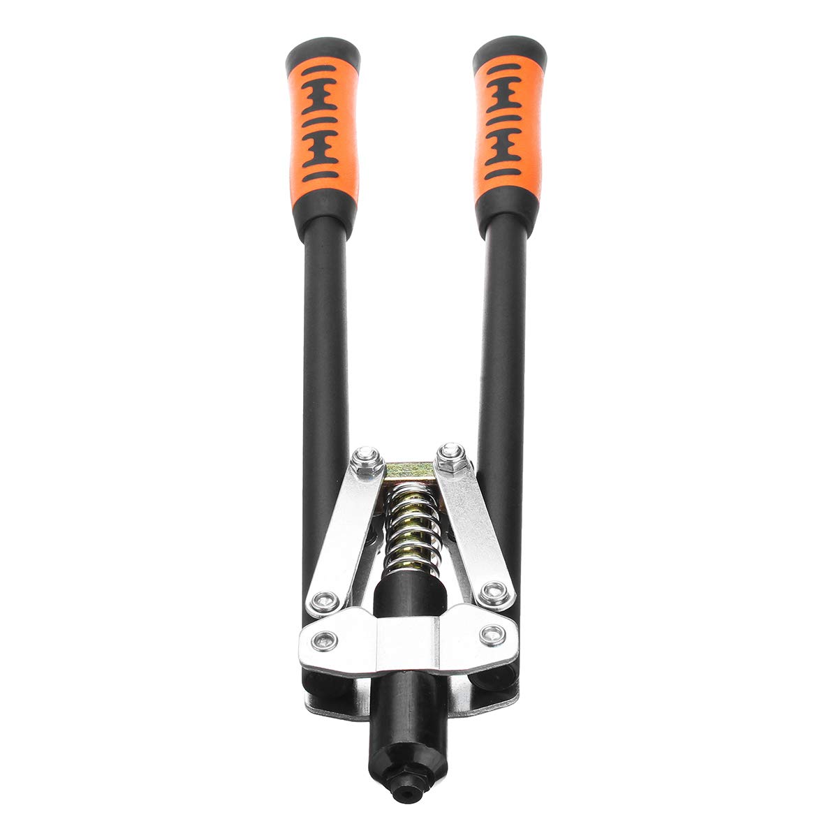 Mano Pop Riveter Singolo Doppio Nucleo Rivettatrice Pistola + 100Pcs Assortiti Rivetti Kit - B