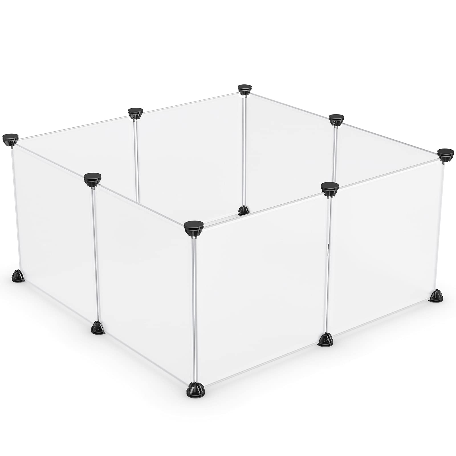 buy-tespo-pet-playpen-small-animal-cage-indoor-portable-metal-wire