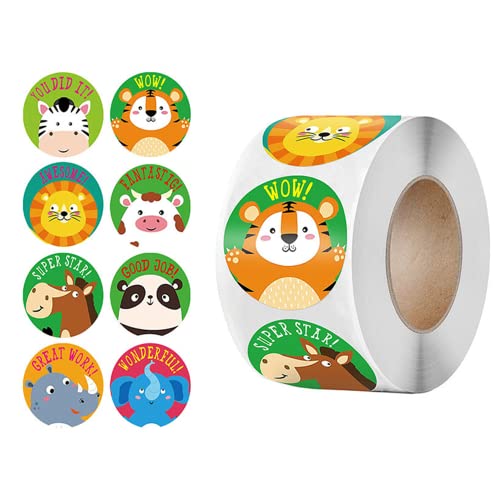 Miss-shop Adesivi Animali,Zoo Animale Rotolo