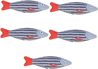 NOLITOY 5 Pçs Brinquedo Para Mastigar Para Gato Brinquedos De Pelúcia Brinquedos Para Animais De Estimação Brinquedo Para Mastigar Para Cachorro Gatinho Catnip Peixe Gato Catnip Peixe