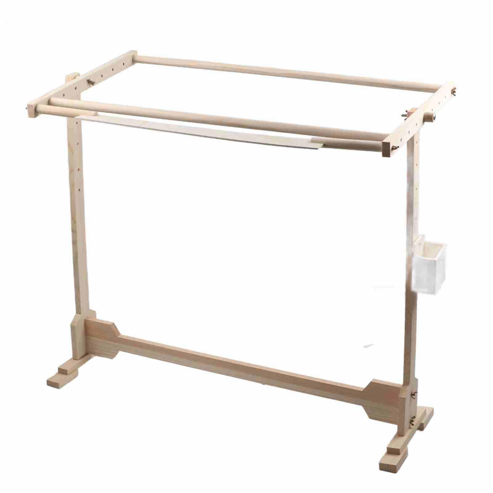 Embroidery Stand, Needlework Floor Standing Cross Stitch Frame Floor Stand Wooden Embroidery Frame Stand Cross Stitch Stand 80cm