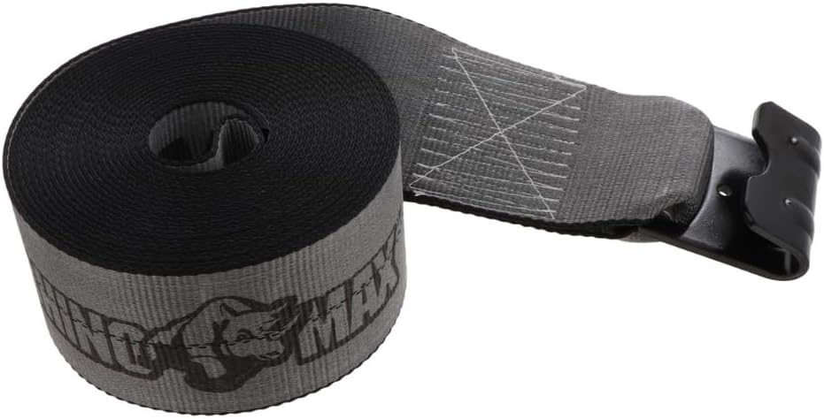 Belgrade Parts & Service, Inc. Kinedyne Genuine OEM 4630D3 4" by 30' Rhino MAX Flat Hook Winch Strap Working Load Limit 6,670 Lbs. / 3,025 Kgs. Pack of 2