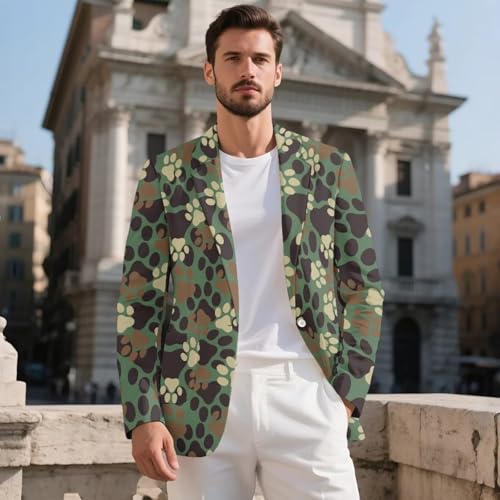 Mens Sports Coat Long Sleeve Slim Fit One Button Lightweight Sports Jacket Summer Breathable Outfit4