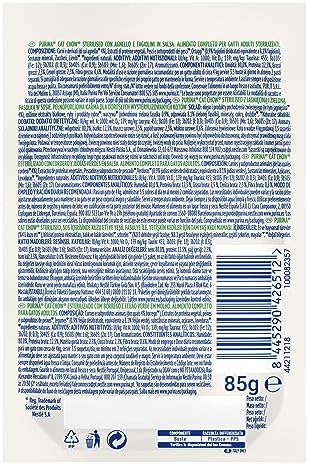 Purina Cat Chow Kuzu Etli Kısırlaştırılmış Yaş Kedi Maması 85gr - Görsel 8