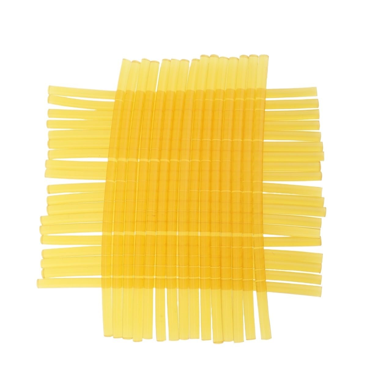 Colla A Caldo 7mm 100 pz 7mmx200mm Trasparente Giallo Forte Viscosa Hot Melt Pistola Colla Stick for Hot Melt Pistola di Colla Accessori di Riparazione Colla A Caldo Ricariche
