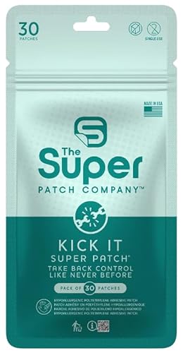 The Super Patch Company KICK IT Non-Transdermal Take Back Control All-Natural 30 Count