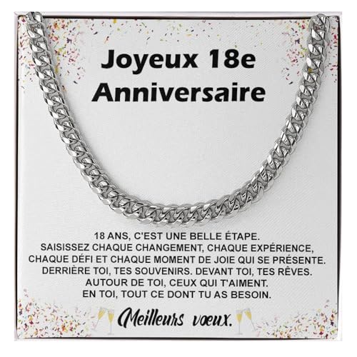 Collier homme Bramart boîte cadeau et dédicace incluse