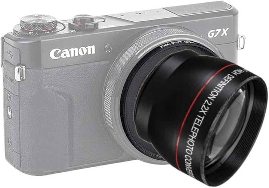 Amazon.com : for Canon PowerShot G7 X Mark II Deluxe Lens Kit