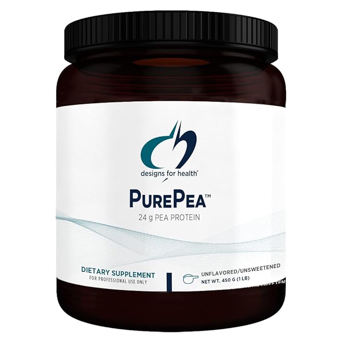 Buy Designs for Health PurePea 24g Vegan Pea Protein, NonGMO Drink