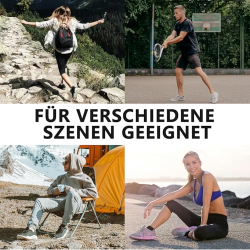 Chic Defend Sneaker Socken Herren 10 Paar Atmungsaktive Baumwolle Sportsocken Kurz Sommer Halbsocken Laufsocken Schwarz Weiß Grau 35-38 39-42 43-46 47-49, Schwarz, 43-46