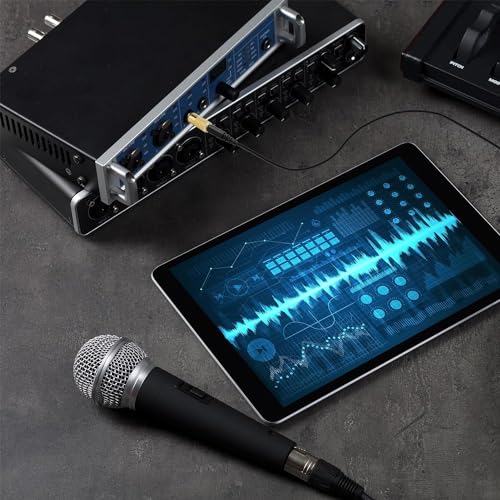 Image of [ 2 Pieces Headphone Adapter 6.35 mm (1 /4 Inch) Male to 3.5 mm Female and Audio Stereo Plug 3.5 mm Male to 6.35 mm (1 /4 Inch) Female (3.5MM F / 6.35MM M + 3.5MM M / 6.35MM F)