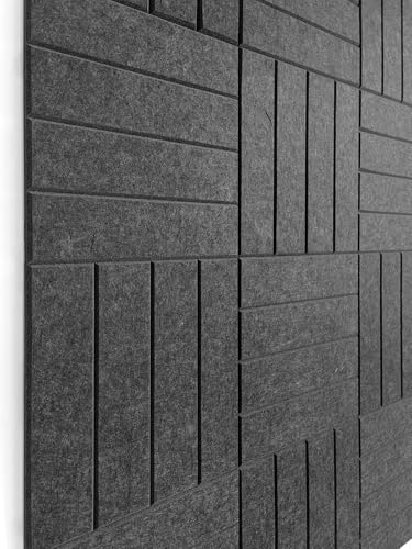 DECORITA Felt Bulletin Board Tiles | Modern Cork Board Alternative